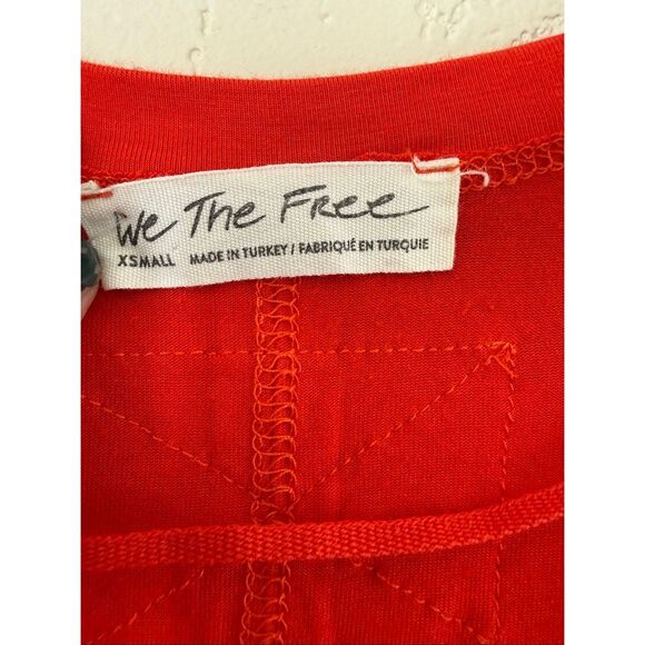 Free People Moon Dance V-Neck Long Sleeve Tee - Picture 4 of 8